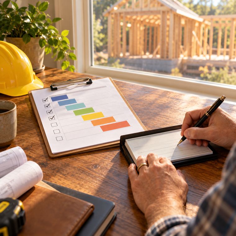 AI-generated illustration: Negotiate a milestone-based payment schedule